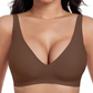 🍃Zomer Hot Sale 55% Korting⏰Deep V Plunge Push-Up Draadloze Naadloze Jelly Bh