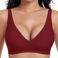 🍃Zomer Hot Sale 55% Korting⏰Deep V Plunge Push-Up Draadloze Naadloze Jelly Bh