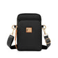 Stijlvolle 3-laags schouder crossbody tas