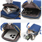 Stijlvolle 3-laags schouder crossbody tas