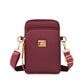 Stijlvolle 3-laags schouder crossbody tas