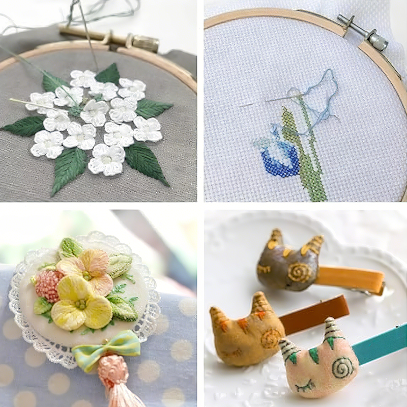 23-delige set grote naainaalden