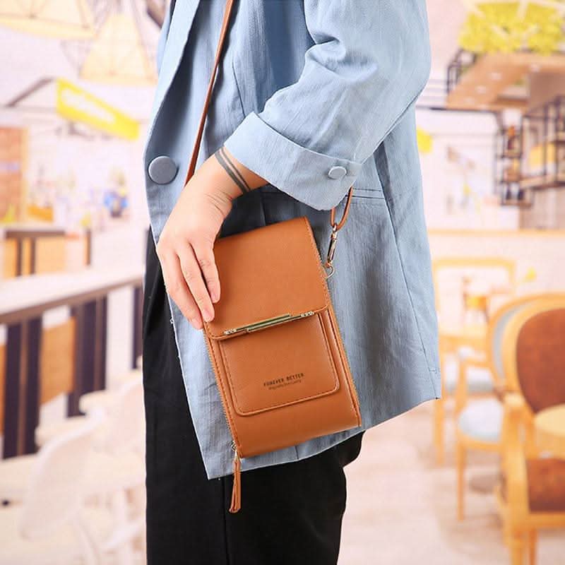 ✨️SPECIALE AANBIEDING 2026 - 52% KORTING👜 📱Dames messengerbag met touchscreen – Smartphone opladen, antidiefstal & waterbestendig