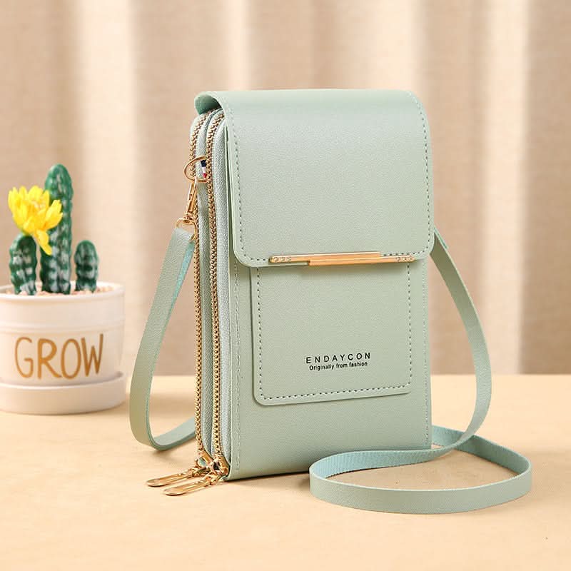 ✨️SPECIALE AANBIEDING 2026 - 52% KORTING👜 📱Dames messengerbag met touchscreen – Smartphone opladen, antidiefstal & waterbestendig