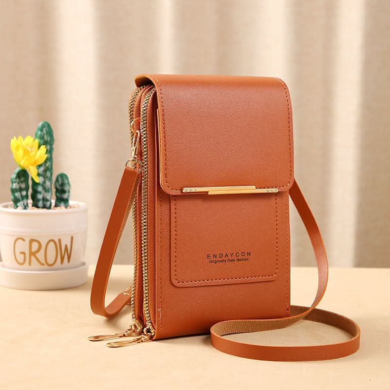 ✨️SPECIALE AANBIEDING 2026 - 52% KORTING👜 📱Dames messengerbag met touchscreen – Smartphone opladen, antidiefstal & waterbestendig