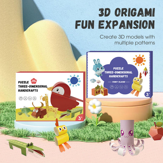 🔥2025 Hot Sale 50% korting🔥3D Handgemaakte Origami Boek🦁🍓