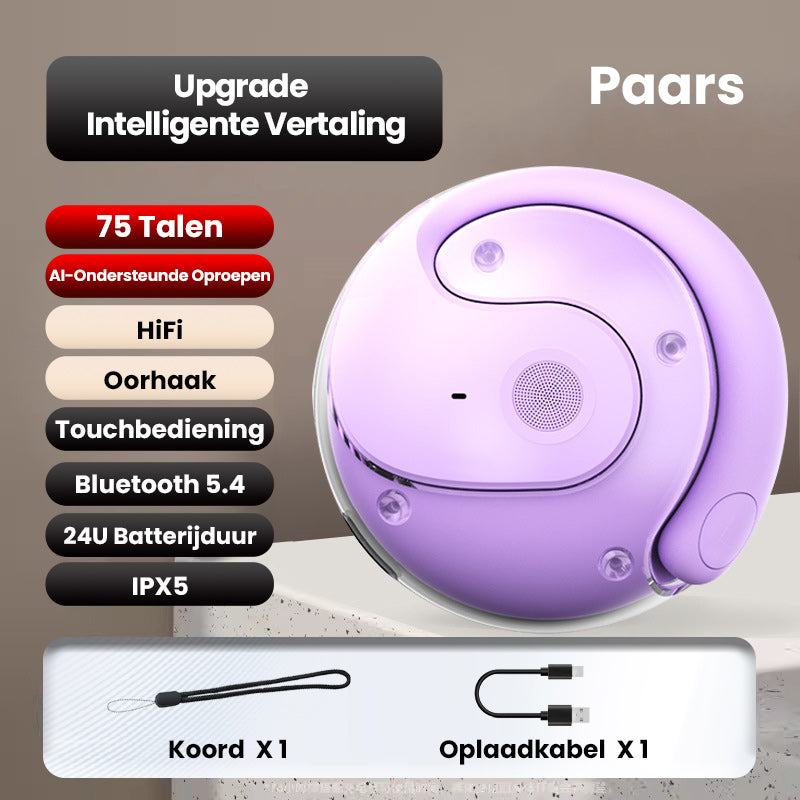 🎧 50% korting! Open-ear luchtgeleidende headphones – veilig, comfortabel en perfect voor sport en dagelijks gebruik.