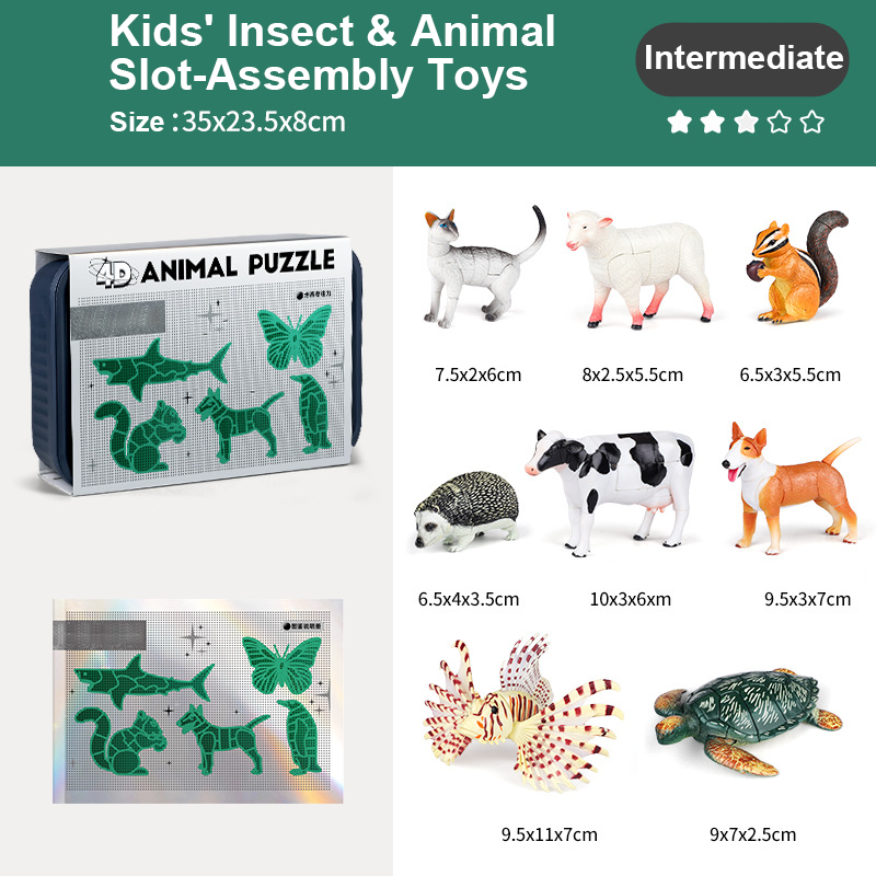 🎄 Kerst Magische Insecten Bouwset - Knutsel Je Eigen Feestdieren! 🐞🦌✨