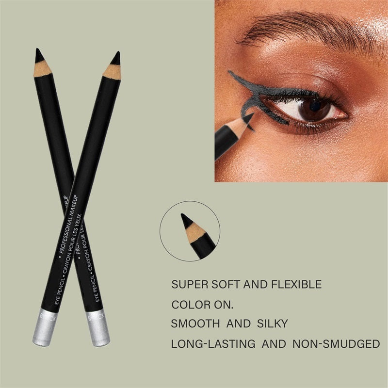 🔈🔈NU 50% KORTING💜2 VOOR DE PRIJS VAN 1💜Houten, waterbestendige, langhoudende harde eyeliner