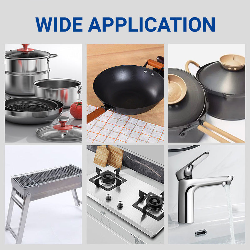 Krachtige roestvrijstalen reinigingsge