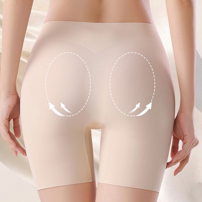 🔥Nieuw en populair❤️‍🔥 Vrouwen Hoog taille Ice Silk Ondergoed met Tummy-control Hip-lifting