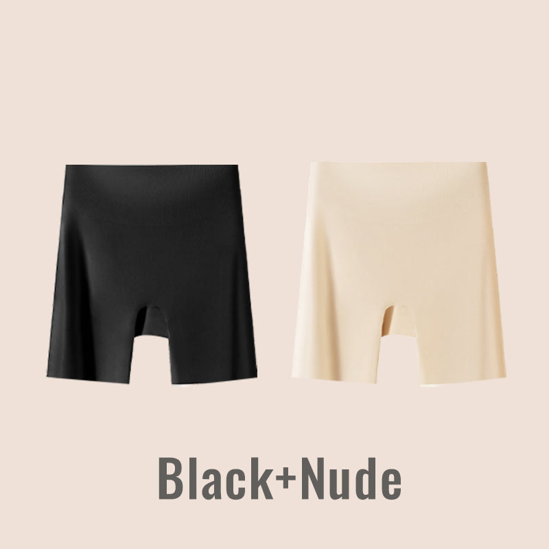 🔥Nieuw en populair❤️‍🔥 Vrouwen Hoog taille Ice Silk Ondergoed met Tummy-control Hip-lifting