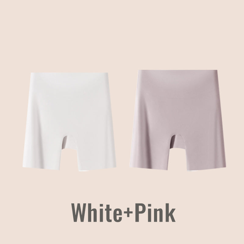 🔥Nieuw en populair❤️‍🔥 Vrouwen Hoog taille Ice Silk Ondergoed met Tummy-control Hip-lifting