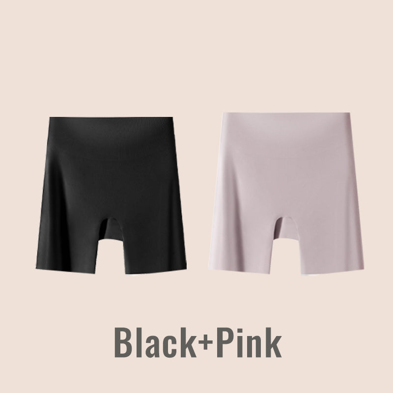 🔥Nieuw en populair❤️‍🔥 Vrouwen Hoog taille Ice Silk Ondergoed met Tummy-control Hip-lifting