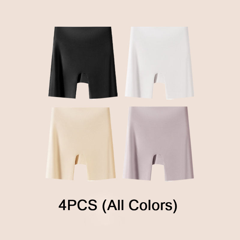 🔥Nieuw en populair❤️‍🔥 Vrouwen Hoog taille Ice Silk Ondergoed met Tummy-control Hip-lifting