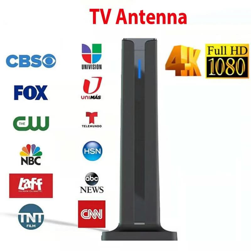 💥Bestseller🔥Digitale HD-tv-antenne voor binnenshuis🌐 120 mijl ontvangstbereik – meer zenders, meer vrijheid!