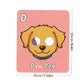26 PCS Fun ABC Learning Mask Cards