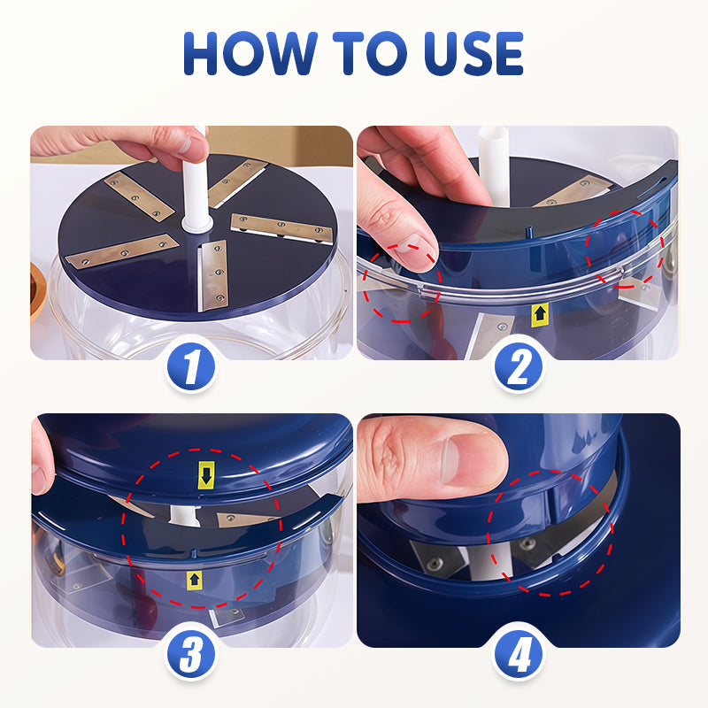 ✨HOT SALE 50% OFF ✨Draagbare Automatische Elektrische Fruitschiller🧄🍇