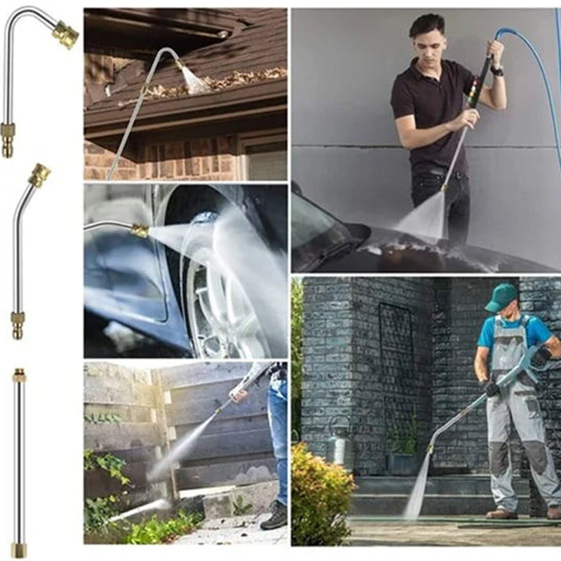 4000 PSI høytrykksrengjøringsstangsett (10 stk.)
