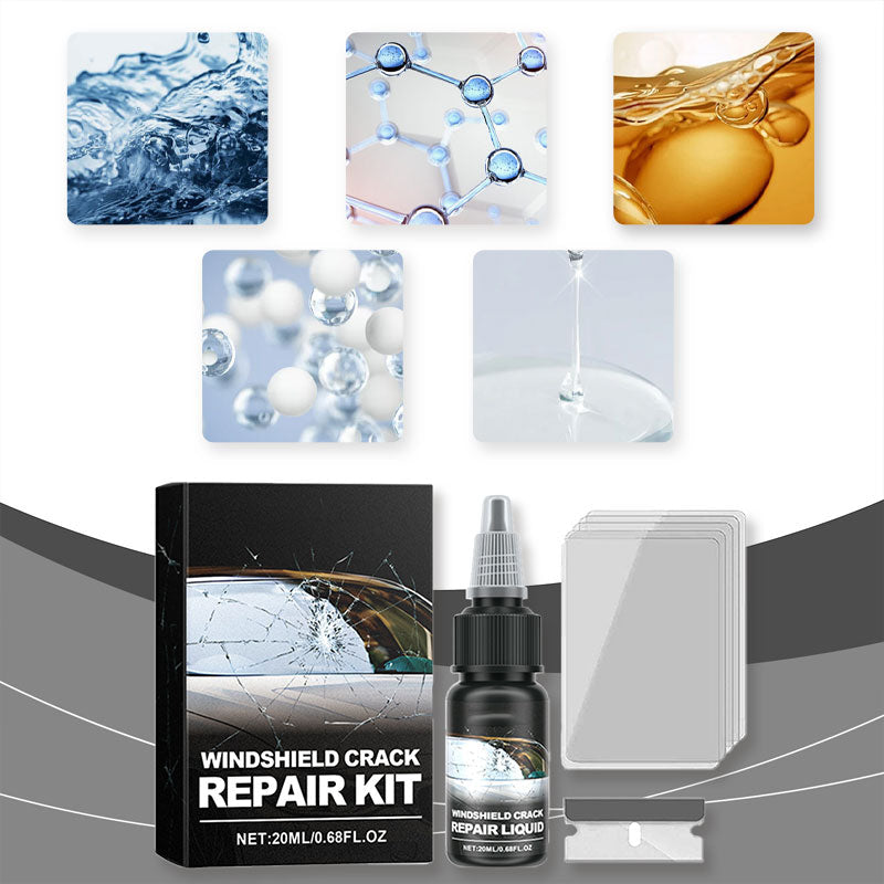 🔥Koop 1 krijg 1 gratis🔥 Reparatie Set voor Autoruit Barsten