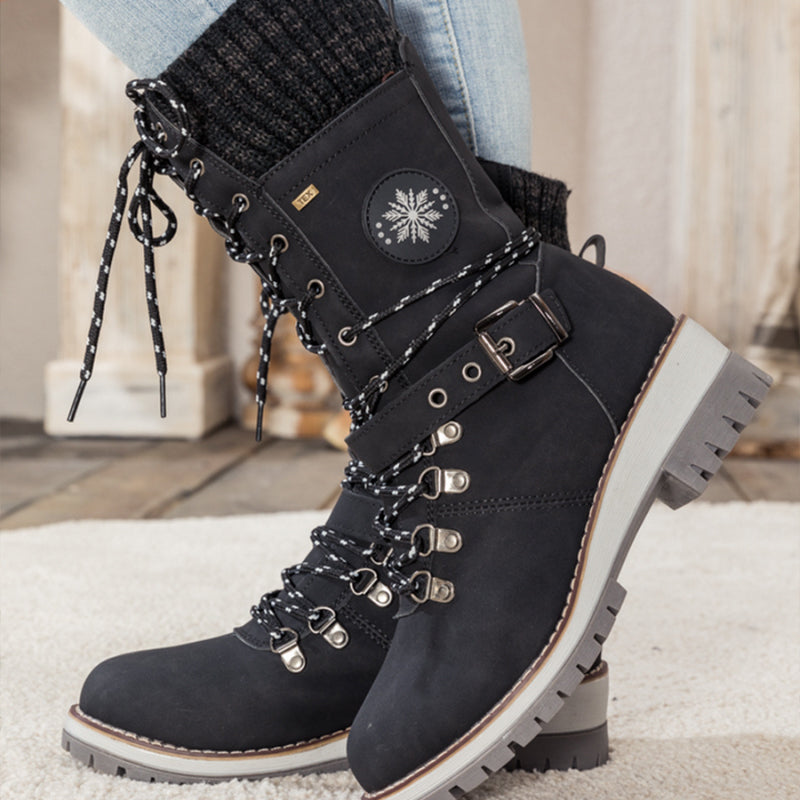 🎁Hete verkoop 49% KORTING🔥Waterdichte knie-sneeuwlaarzen voor dames👢