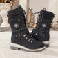 🎁Hete verkoop 49% KORTING🔥Waterdichte knie-sneeuwlaarzen voor dames👢
