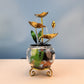 Luxe creatief lotusviskom ornament