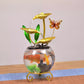 Luxe creatief lotusviskom ornament