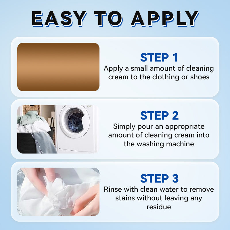 Universele reinigingspasta voor kleding en schoenen