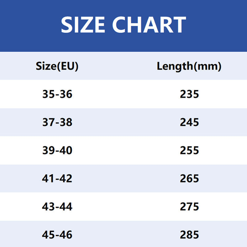 Schokdempende inlegzolen voor mannen en vrouwen