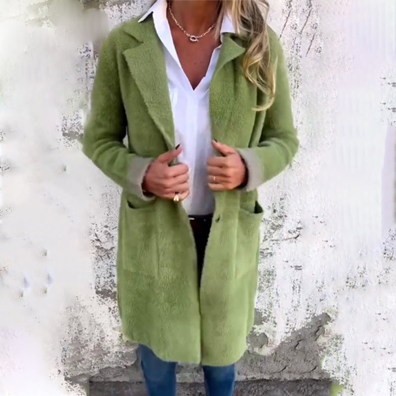 ⏳Tijdelijke aanbieding⏰Elegante halflange jas voor dames🧥