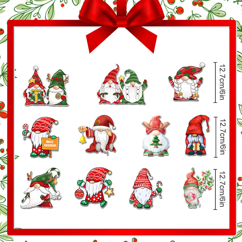 🎄 50% korting! Kerstmagneten met cartoonfiguren – 10 feestelijke ontwerpen, magnetische achterzijde & verplaatsbaar. Versier metalen oppervlakken zonder lijmresten! ✨🧲