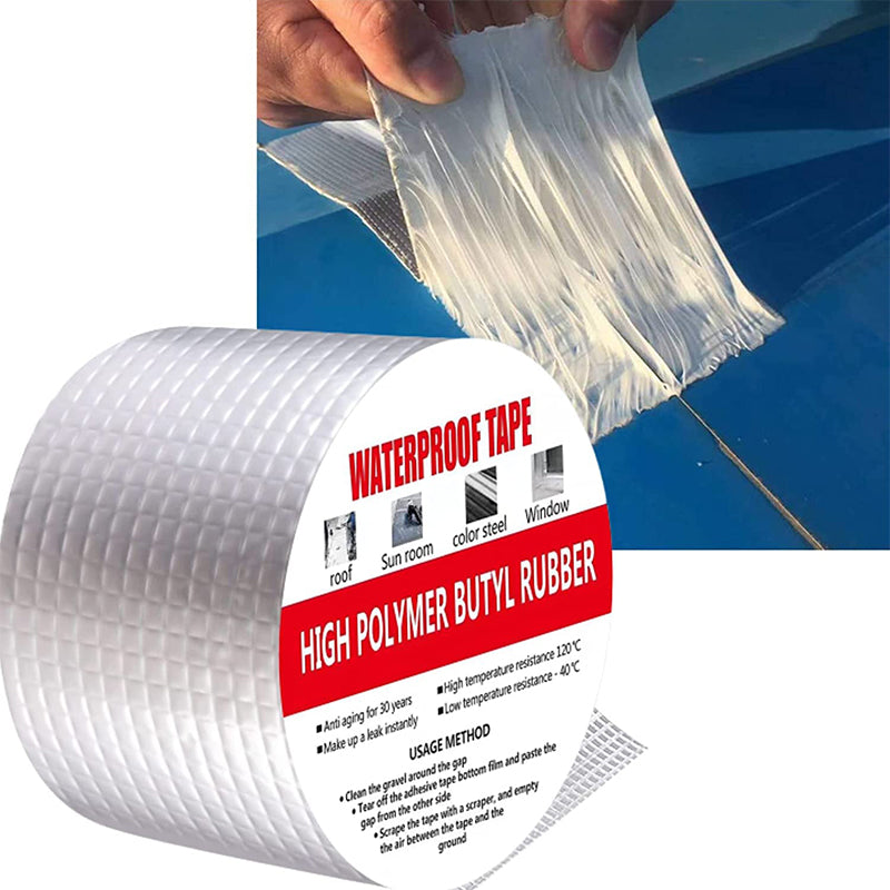 🛠️ 50% korting! Zware aluminium tape – waterdicht, maar ook hitte- en UV-bestendig. Repareer alles van dak tot leiding! 💪✨