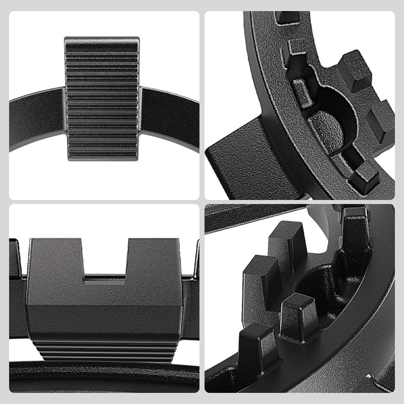 🍳🔧 Universeel Gasfornuisrek met Antislip – Afneembare Binnenring, Stabiele Basis & Duurzame Constructie (Universele Compatibiliteit)!