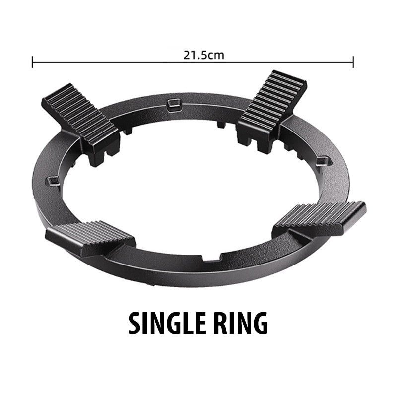🍳🔧 Universeel Gasfornuisrek met Antislip – Afneembare Binnenring, Stabiele Basis & Duurzame Constructie (Universele Compatibiliteit)!