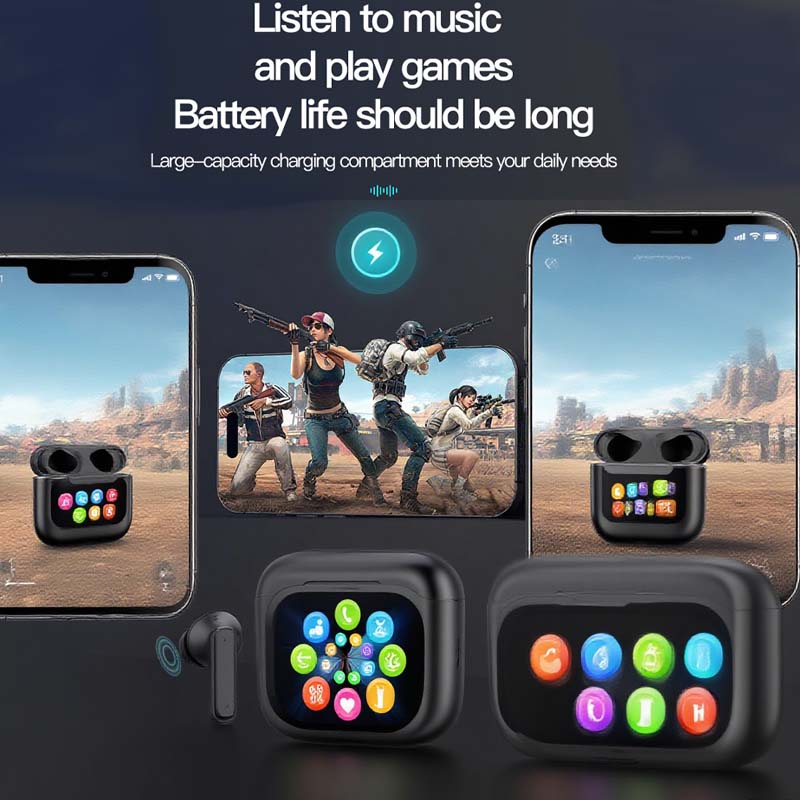 🎧 Compacte oordopjes met aanraakbediening | Kerstuitverkoop 50% KORTING | Kristalhelder geluid en geluidsisolatie | Perfect draagbaar audiocadeau 🎄✨