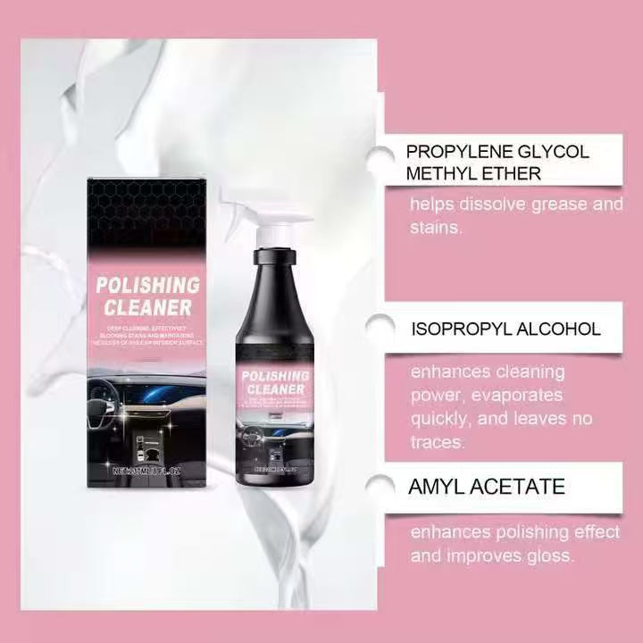 🔥Meer kopen, meer besparen🔥Auto-interieurreiniger en -verzorgingsspray🚗