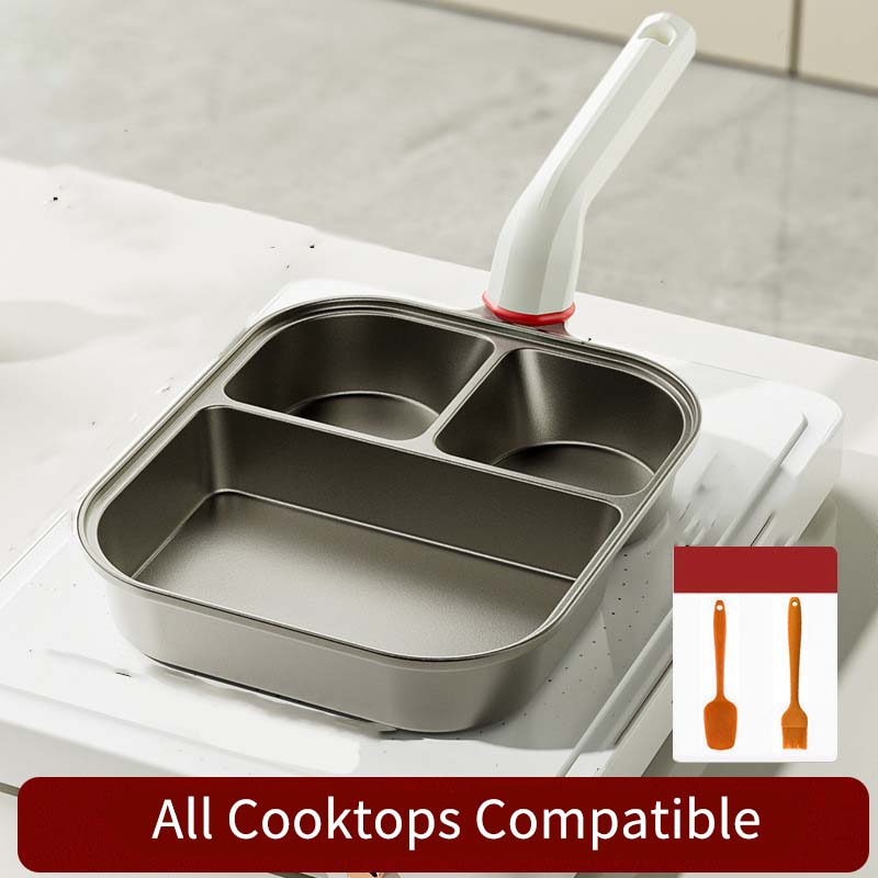 🍳3-in-1 bekervormige pan met grote capaciteit   🔥