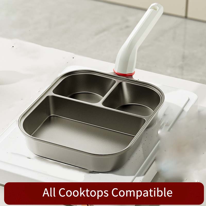 🍳3-in-1 bekervormige pan met grote capaciteit   🔥