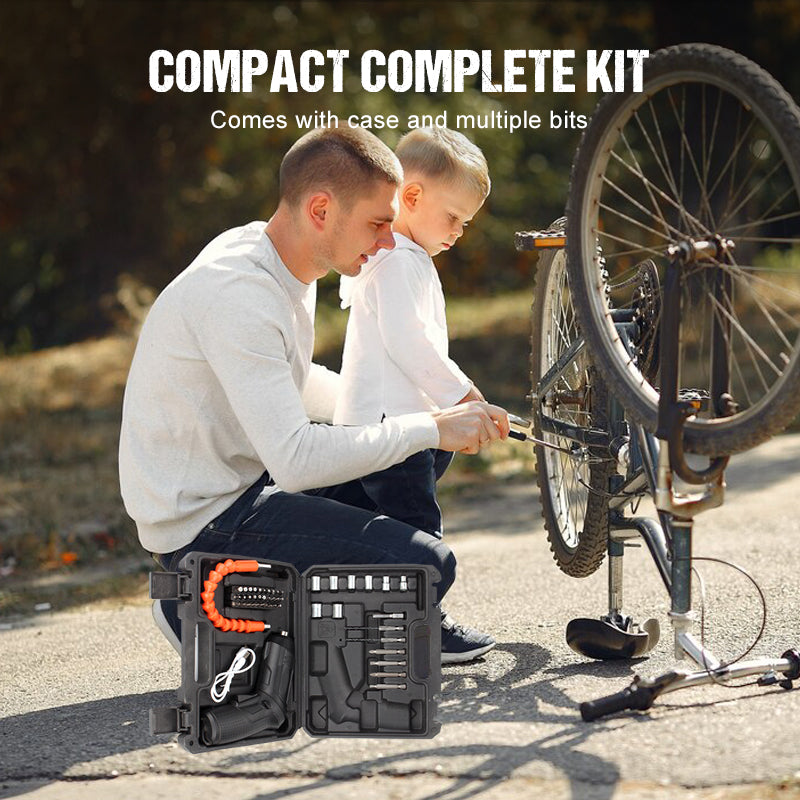 3.6V Oplaadbare Draadloze Schroevendraaierset-⌛Laatste 3 uur! Complete set accessoires cadeau bij elke bestelling⏰