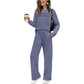 💥Uitverkoop 50% korting👗Dames casual set: top en broek met trekkoord
