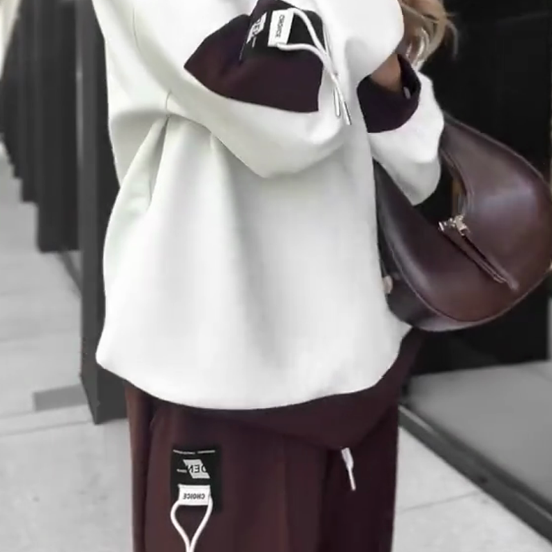 🎉GRATIS VERZENDING🎉 Color-Block Pullover Hoodie & Joggingbroek Set – Opvallend Design, Comfortabel Voor Alledag