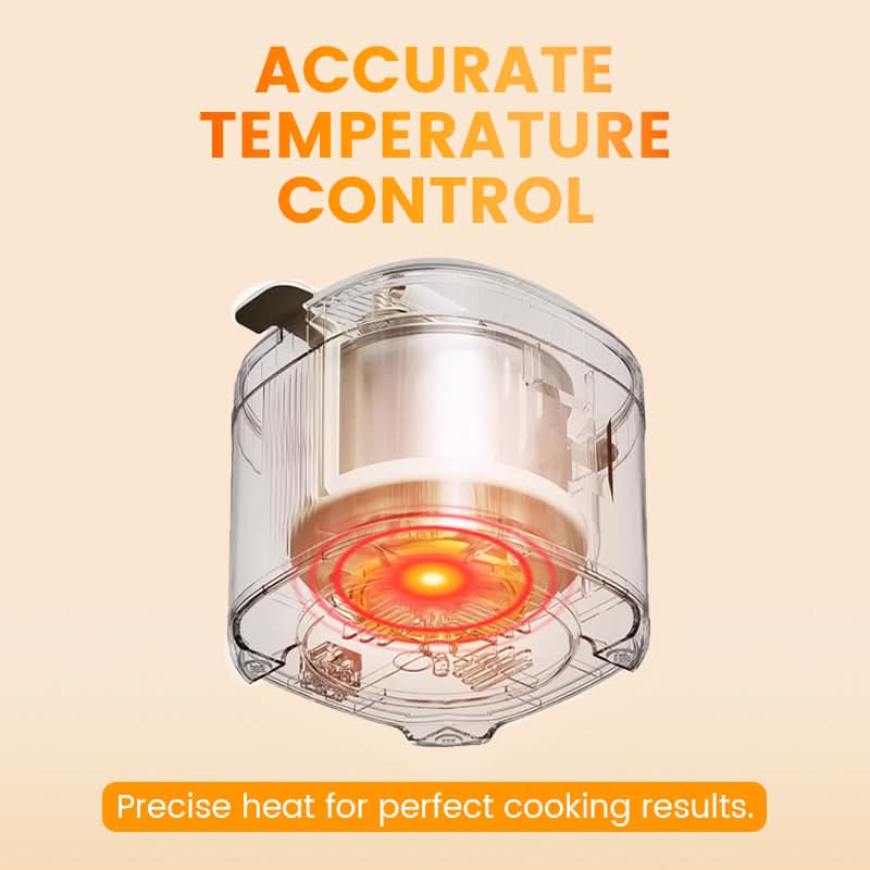 🥚✨Multifunctionele minikoker met slim aanraakscherm