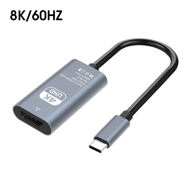 🎉🖥️ 50% korting! Type-C naar HDMI 4K/8K-adapter – Supersnel, plug-and-play en compatibel met andere apparaten