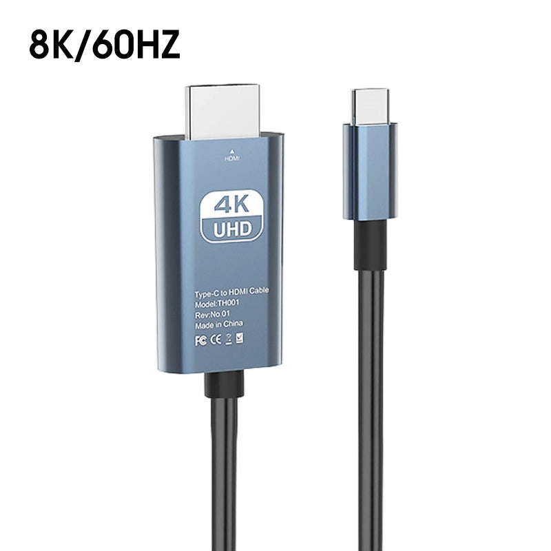 🎉🖥️ 50% korting! Type-C naar HDMI 4K/8K-adapter – Supersnel, plug-and-play en compatibel met andere apparaten
