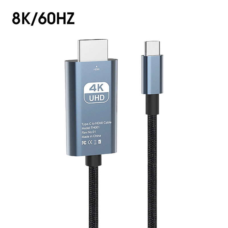 🎉🖥️ 50% korting! Type-C naar HDMI 4K/8K-adapter – Supersnel, plug-and-play en compatibel met andere apparaten