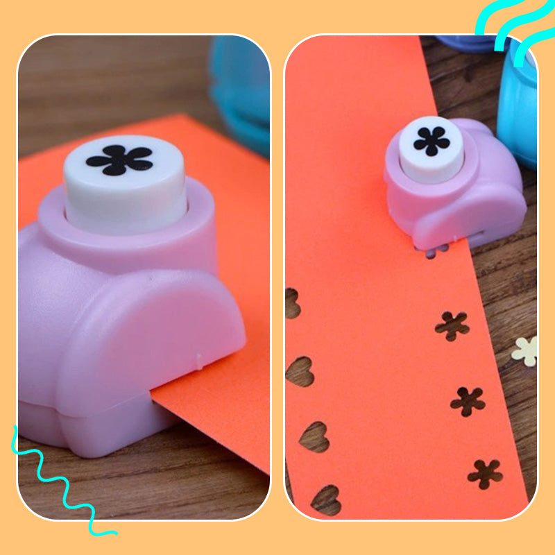 ✂️ KOOP 2 KRIJG 1 GRATIS! 🎨 DIY Papierponsset voor Kinderen - Maak Leuke Vormen (Sterren/Harten/Dieren) voor Knutselen & Scrapbooking 🧒✨