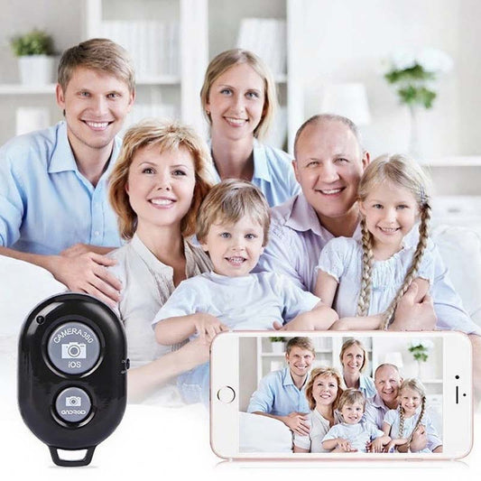 📸 Bluetooth Selfie Remote Shutter + FREE Polarizing & Star Lenses – 10m Range, Zero Delay & Portable!