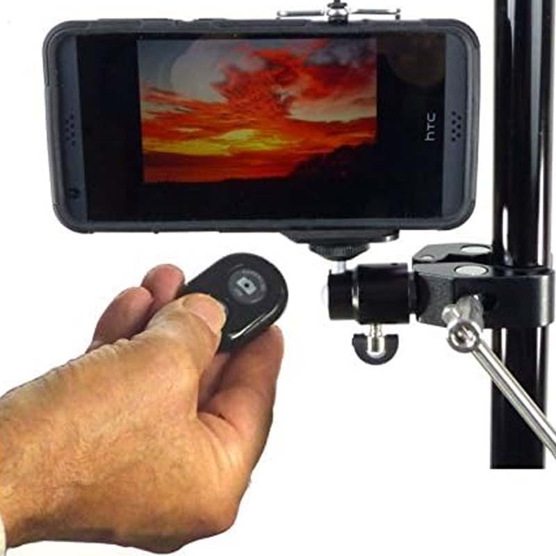 📸 Bluetooth Selfie Remote Shutter + FREE Polarizing & Star Lenses – 10m Range, Zero Delay & Portable!