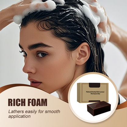 Natuurlijke kruiden olie-controle shampoo bar